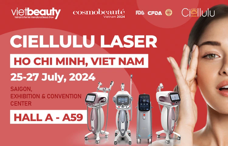 Einladung zur Vietbeauty 2024: Besuchen Sie Ciellulu Laser auf Vietnams führender Schönheitsmesse