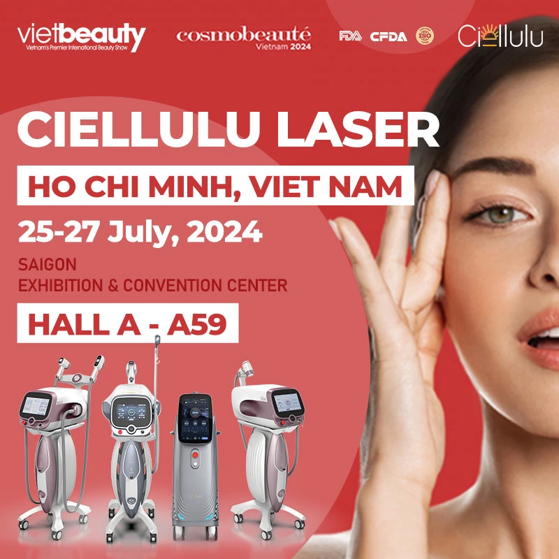 Einladung zur Vietbeauty 2024: Besuchen Sie Ciellulu Laser auf Vietnams führender Schönheitsmesse